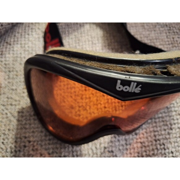 Bolle Chrono Sun UV Goggles Vermillion Red Lens Safety Tactical Ski Snow Strap - Picture 5 of 8